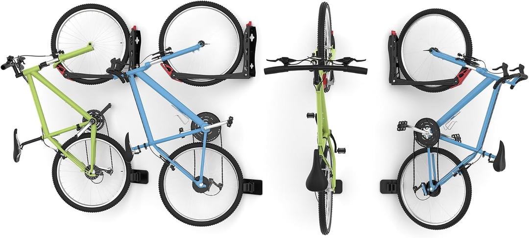 WALMANN BIKEPAL No Lifting Wall Mount Swivel Bike Rack, Wall Bike Hangers