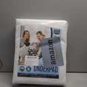 Utopia Bedding Washable Underpads 34" x 52" (Pack of 4), Waterproof Reusable Heavy Absorbency Incontinence Bed Pads for Adults, Kids, Elderly and Pets, Bedwetting Pads for Sofa and Couch (White)