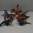 Kissdream 7 Piece Jumbo Dinosaur Toys Big Dinosaur Toy for Boys Realistic Giant Dinosaur Toys for Kids 3-5 - Perfect Dinosaur Gifts for Kids