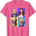 Sam and Cat Multiple Colorful Character Panels T-Shirt, M