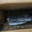 2-Wire Shelving Unit, Multi-Tier Stackable Metal Storage Shelves, Versatile Utility Shelves & Wire Rack for Garage Shelving, Pantry Shelves, Office, Living Room, Garage, 