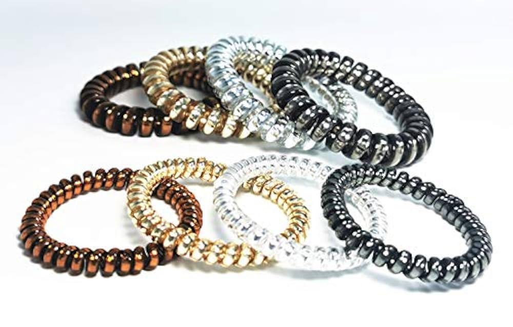 Silicone Spiral Stretch Hairbands