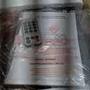 Record Player with Bluetooth 3 Speed Turntable Built in Stereo Speakers CD Cassette USB SD Playback AM FM Radio with Remote Control for Daily Listening and Music Collection (Silver-T408)