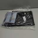 TOOLTRIZ Windows Screen and Screen Door Replacement, 48"x118" Durable Fiberglass Screen Mesh - Screen & Sliding Screen Door Repair for Patio & Window (Charcoal/Black)