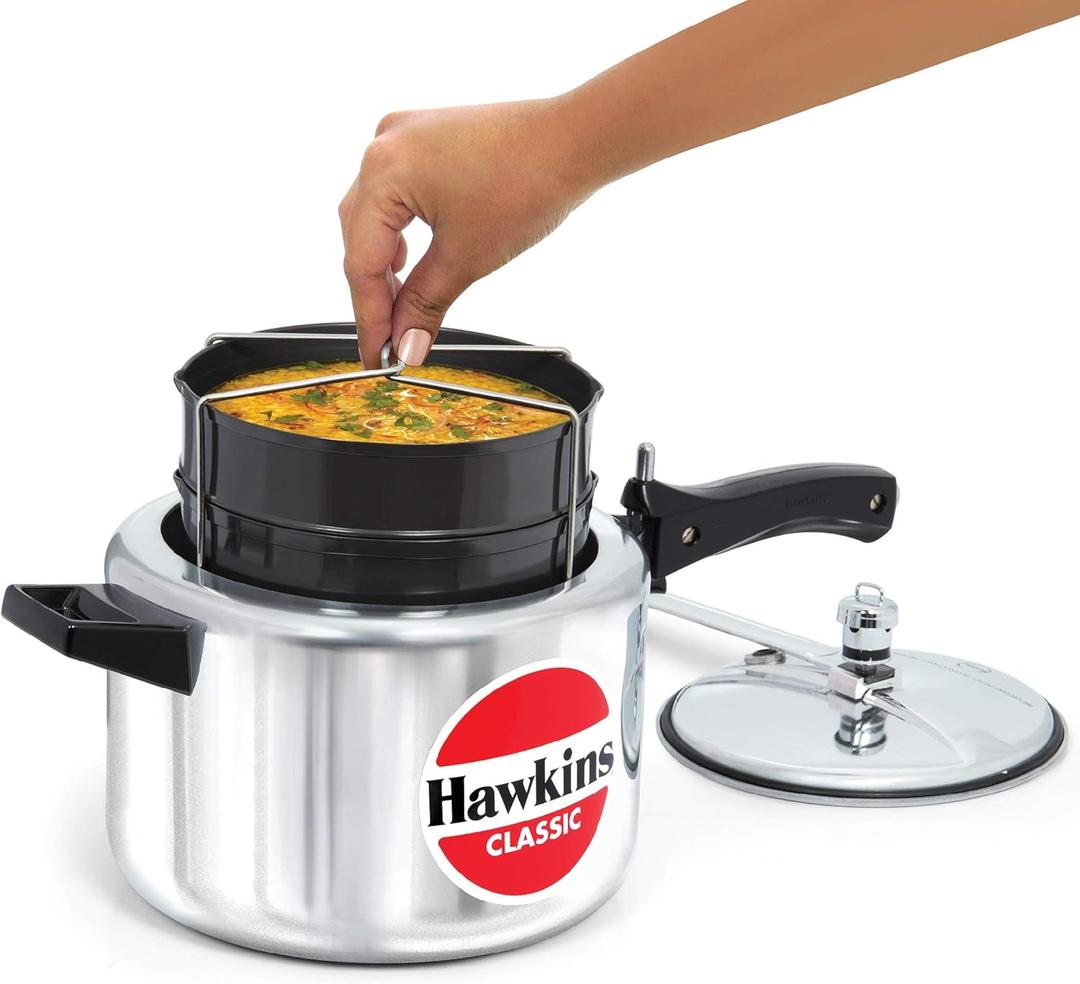 HAWKINS ADS5 Pressure Cooker, 2-Dish Set, Black