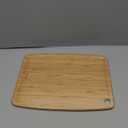 Lightweight Durable Bamboo Cutting Board with Non-Slip Feet, Non Toxic Wooden Cutting Board for Kitchen Heat-Resistant Chopping & Charcuterie Board with Juice Groove Kitchen Essentials for Meat (Carbonized Bamboo(Brown))