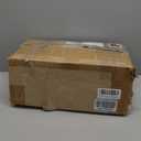 Nisorpa 8 inch Heavy Duty Caster Set of 4 Red Polyurethane Steel Caster Wheels Flat Free for Industrial Trailer Furniture - 2 with Brakes and 2 without Brakes