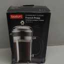 Bodum 34oz Chambord French Press Coffee Maker, High-Heat Borosilicate Glass, Stainless Steel, Copper  Made in Portugal