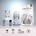 Crystal Mineral Deodorant Stick, Unscented 4.25 oz (Pack of 3)