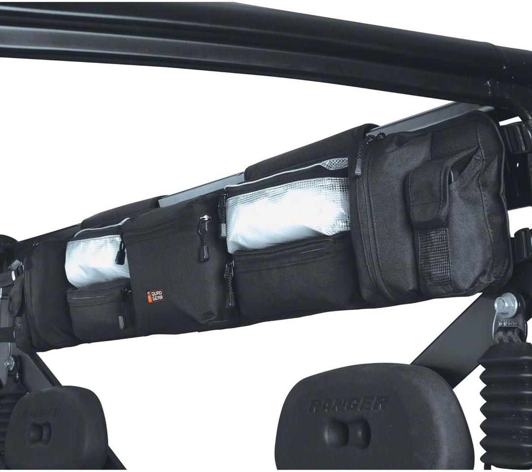 Classic Accessories QuadGear UTV Roll Cage Organizer (47"W x 2"D x 7.5"H, Black)