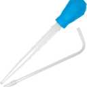 Aquarium Coral Feeder Fish Feeder Waste Clean Tool Manual Cleaner Water Changer Fish Tank Cleaning Tool Siphon Dropper Waste Remover Aquatic Bottom Feeder Pipette Aquarium (19IN)