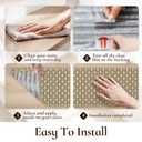 Stair Treads for Wooden Steps Non-Slip Machine Washable Carpet Stair Treads 8"X30" Soft Indoor Stair Rug Runner for Kids Elders and Pets, 100% Polyester, TPE Backing, 4pcs, Beige