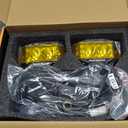 Auxbeam V-MAX Series LED Light Pod, 270 Side Shooter LED Offroad Lights with Amber DRL, 4 Inch Auxiliary Ditch Light for Truck ATV Jeep Ford