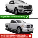 LASFIT Tailgate Mat 2025 2026 for Dodge Ram 1500 Power Tailgate (NOT for Standard Tailgate or Power Tailgate-Release), All Weather TPE Tailgate Protector Liner Replacement Accessories