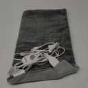 GENIANI Electric Throw - XL Electric Heating Pad for Back Pain & Cramps Relief, Birthday for Women Men Auto Shut Off, Machine Washable, Heat Pad for Neck & Shoulder, 1224", Tabby Gray