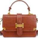 LL LOPPOP Women's Small Classy Crossbody Purse Top Handle Handbags Leather Satchel Bags for Women