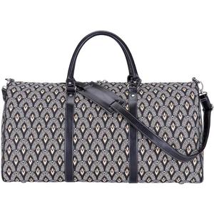 Signare Tapestry Large Travel Duffle Bag Ladies Overnight Weekender Carryon Gym Sports Duffel bags for Women (Luxor)