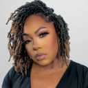 Toyotress Butterfly Locs Crochet Hair - 8 inch 7Pcs Ombre Blonde Pre-twisted Distressed Crochet Braids, Short Bob Faux Locs Pre-looped Synthetic Braiding Hair Extensions (8 Inch, T27-7P)