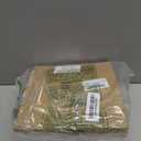 Suncalla 6 Christmas Kitchen Cabinet Wreaths with Velvet Ribbon Bell Mini Christmas Hanging Cabinet Doors Wreath Decorative for Farmhouse Kitchen Window Holiday (Brown)