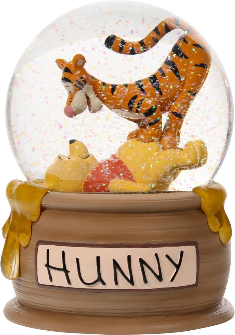Precious Moments Winnie The Pooh Snow Globe | What A Pal What A Bear What A Friend Disney Winnie The Pooh Resin/Glass Musical Snow Globe | Disney Decor & Gifts