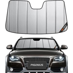 Pigenius Windshield Sunshade for Audi A4/A4 Quattro 2009-2016, Allroad 2013-2016, S4 2010-2016 - Safeguard