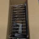 JASIWAY Dish Drying Rack in Sink, Expandable Stainless Steel Dish Drainers for Kitchen Counter, Dish Dryer Rack for Inside Sink, Over The Sink Dish Racks with Utensil Holder, Silver