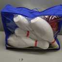 17 Inch Huge Bowling Set with Storage Bag 6 Giant Pins, Outdoor & Indoor Backyard Game for Kids, Family Party, Birthday Gift Ages 5+ 