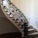 Bibelot 70 Inch Mardi Gras Purple and Green Glitter Garland, Mardi Gras Hanging Party Garland for Front Door Mantle Fireplace Carnival Party Indoor and Outdoor Decor