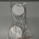 2 x CHEETAH 40 oz Replacement Lid for Stanley Cup,Compatible with Stanley Quencher H2.0 FlowState Tumbler,with Easy Carry Soft Silicone Handle and Straws,Insulated Plastic Spill Leak Proof Lid (Frost)