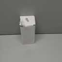 20 oz Stainless Steel Vacuum Insulated Tumbler with double-wall, lid, straw, and straw brush suitable mug for travel, coffee, juice, or water. (White)