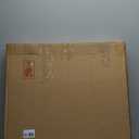 MAGFLERUM 17" Round Wood Mirror Set of 2 - Small Circle Nursery Boho Wall Mirror, Decor for Bedroom, Living Room, Hallway (Brown)