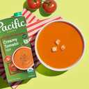 Pacific Foods Organic Creamy Tomato Soup, 32 oz Carton (Pack of 12) (EXP 08/03/26)
