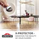 Felt Furniture Pads X-PROTECTOR - 48 Premium Floor Protector Chair Felts for Feet Wood Floors Best Hardwood Protect Your Hard Floors! (Brown) (48 PCS 1" Brown, Round)