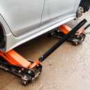 DOITOOL 3 Ton Floor Jack Handle Replacement: Horizontal Hydraulic Jack Handle Replacement Upper jac k Pole Lever Car Automotive jac k Accessories for Lifting Weight, Black