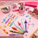 Ferreve 60 Pcs 3D Animal Silicone Focal Beads for Pens, Keychain Making, Focal Beads Bulk for Beadable Keychain DIY Crafts Necklace Bracelet Phone Chain Charms Jewelry Making