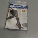 Truform Sheer Compression Stockings, 15-20 mmHg, Women's Thigh High Length, 20 Denier, Nude, Medium