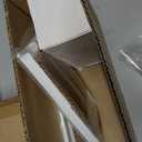 AOSKY 2 Inch Cordless Faux Wood Blinds, Indoor Window Shades, 23" W x 60" H