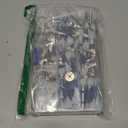 Cam Lock Nuts and Cam Screws, 110 Pcs Cam Locks for Furniture Cam Lock Nuts, 3-in-1 Furniture Cam Lock Fasteners, Fittings Lock Nuts Hardware for Furniture Drawer Panel Cabinet Connecting