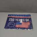 250th Anniversary American Garden Flag 12 x 18 Inch, USA Patriotic Outdoor Banner, Double Sided Yard Decoration 1776-2026