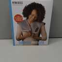 Homedics Vibration Heated Shoulder Massager Wrap, Comfort Pro Elite, Soft Fabric, Tension Relief, 2 Speeds & Styles, Long, NMS-450H