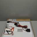 SOLPERK Solar Panel Kit 50W 12V, Waterproof Solar Battery Trickle Charger Maintainer + Waterproof Controller + Adjustable Mount Bracket for Boat Car RV Motorcycle(Without Mounting Bracket)