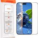 TORRAS OrigArmor for iPhone 17 Pro Screen Protector [100% Anti Reflection][3D Full Coverage Fit] Military-Grade Shatterproof 9H+ Tempered Glass Anti-Scratch Screen Protector 17 Pro 6.3" 1-Pack
