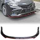 Front Bumper Lip Spoiler Splitter Toyota Camry Sport SE,XSE 2021-2024 Front Diffuser Bumper Deflector