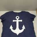 Boat Anchor for Women Nautical Boating Style Summer Sailing T-Shirt
