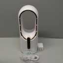 KONSIDEN Desk Fan Bladeless, 11.8 Inch Office Fan Small, Quiet, 3 Speed Adjustment, Touch Control, Easy to Clean, Desk Fans Small Quiet, Ideal for Office, Living Room, Bedroom