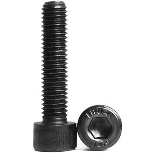 SUNXULIMI M8 x 20mm Socket Head Cap Bolts Screws 12.9 Grade Alloy Steel, Black Oxide Finish, Machine Metric Hex Socket Screw, 20PCS