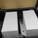 Larger Wooden Memory Keepsake Boxes With Hinged Lids and a photo frame inside the lid - Decorative Storage Box With a Hinge Lids For Picture Letter Time Capsule - 5.3“*8.6”*11.7“ - Black Engraving