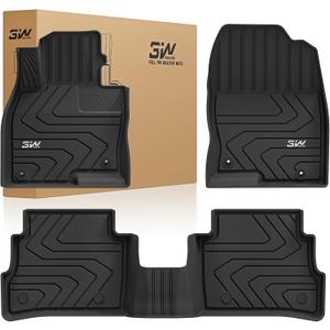 3W Floor Mats Fit 2017-2025 Mazda CX-5, Heavy-Duty TPE All-Weather