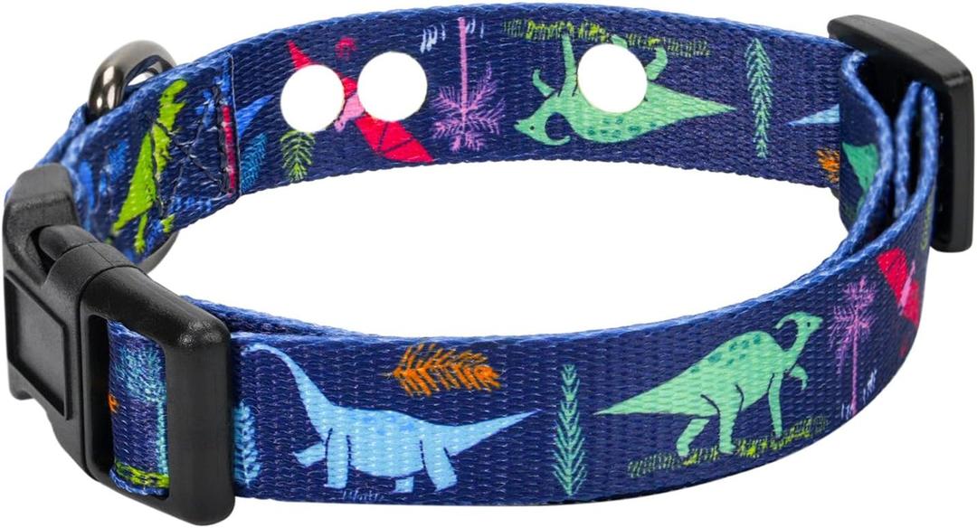 Rhea Rose Replacement Collar for Shock Collar, E-Collar Replacement Strap, Dinosaurs, Small