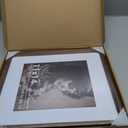 11x14 Picture Frame, USA-Sourced Walnut Wood Photo Frames with HD Tempered Glass, Handcrafted Rounded Corner 11 x 14 Wooden Frame Matted to 8x10 Photos, Gallery Wall Frames for Posters & Art Prints